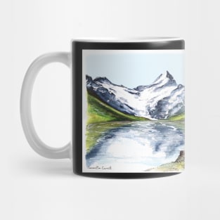 Mountain Reflection in the Swiss Alps Mug